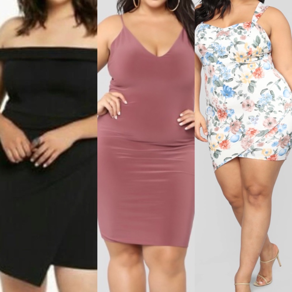3 for 1 Plus Size Dresses !!